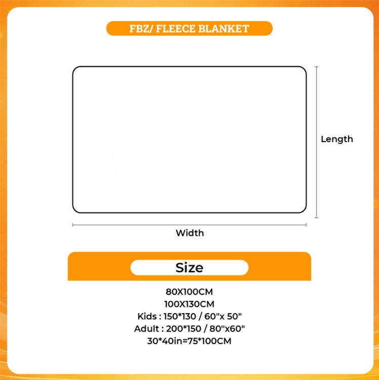 3D Fleece Blanket - Dan Da Dan Shop