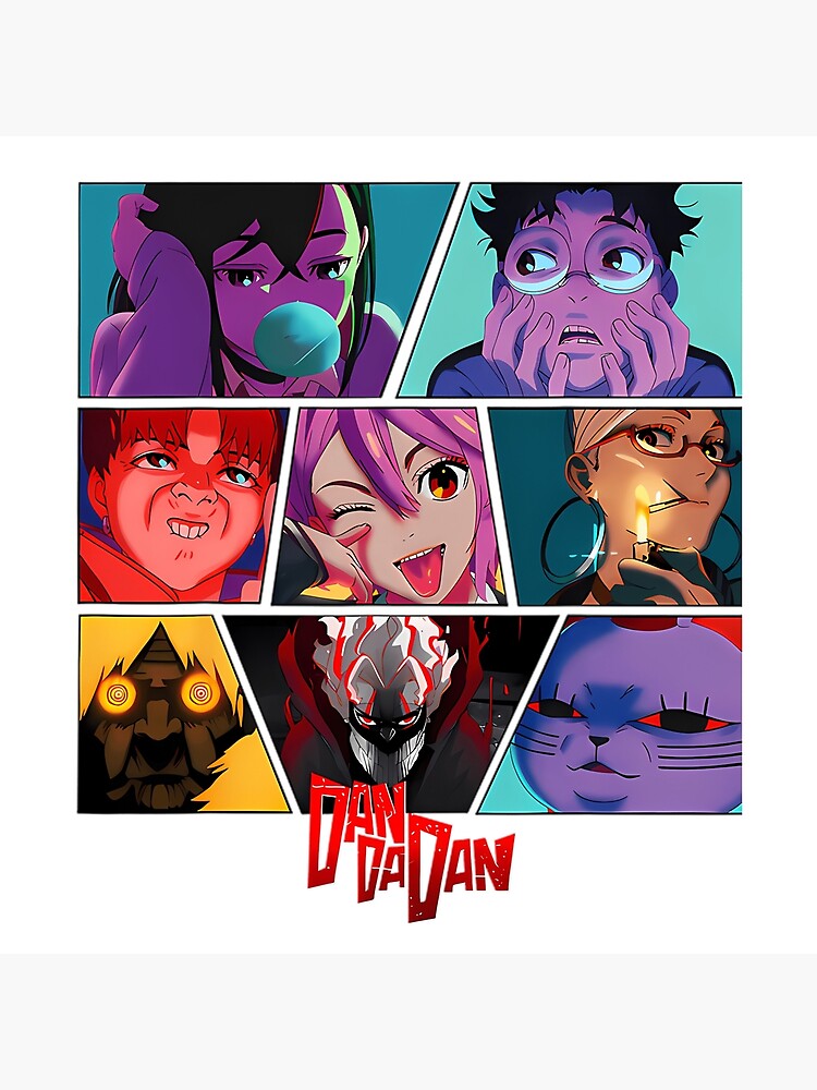 Cool Shonens Mangas Anime Dandadans For Kids For Boys Gift For Anime Fan Throw Pillow - Image 2