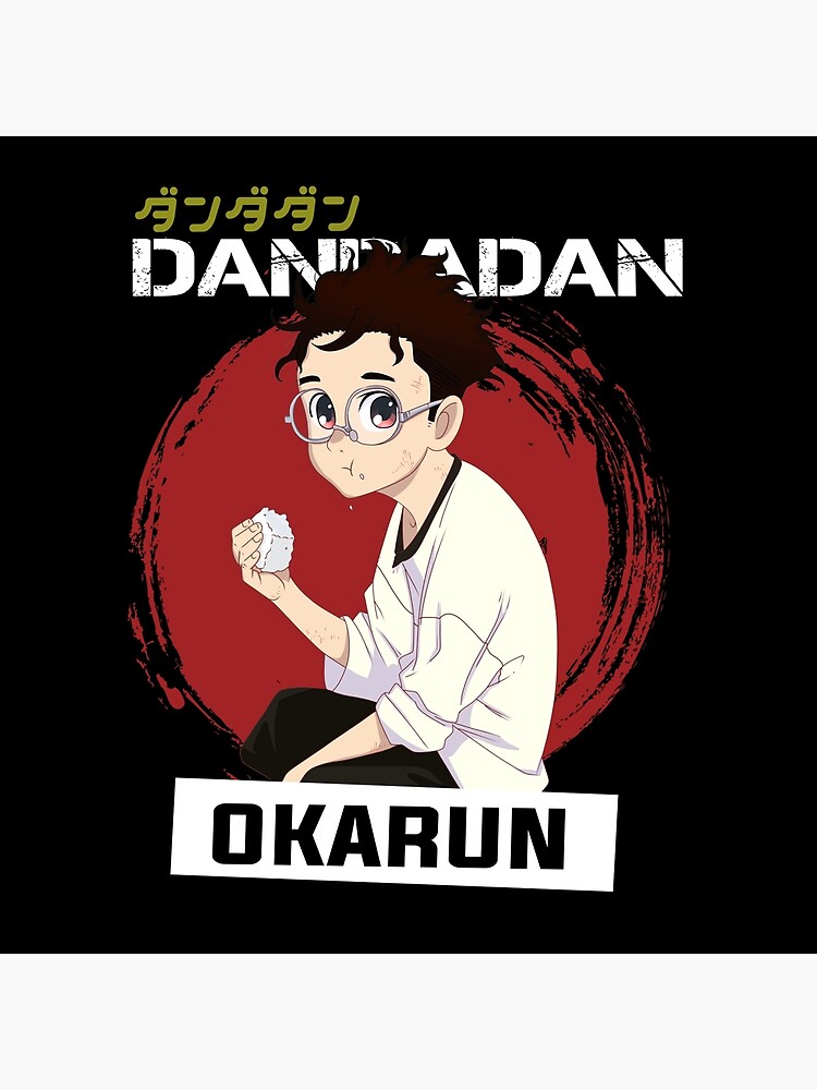 Okarun Dandadan Eatting Throw Pillow - Image 2