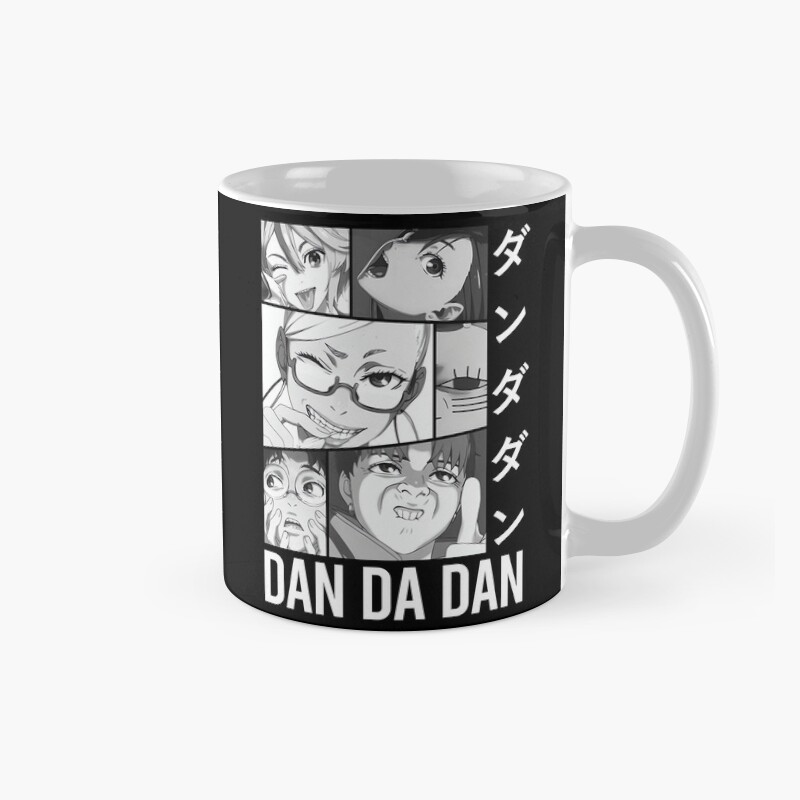 Dan Da Dan White Design Mug