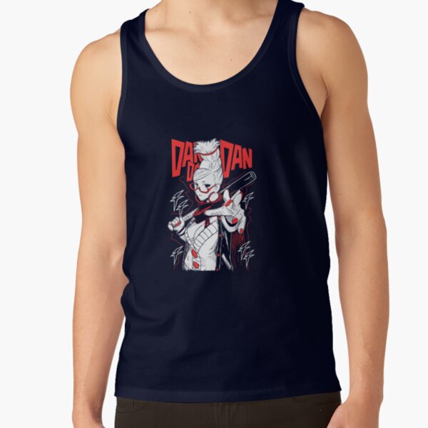 Ddn V2 01 Black White Tank Top - Image 5