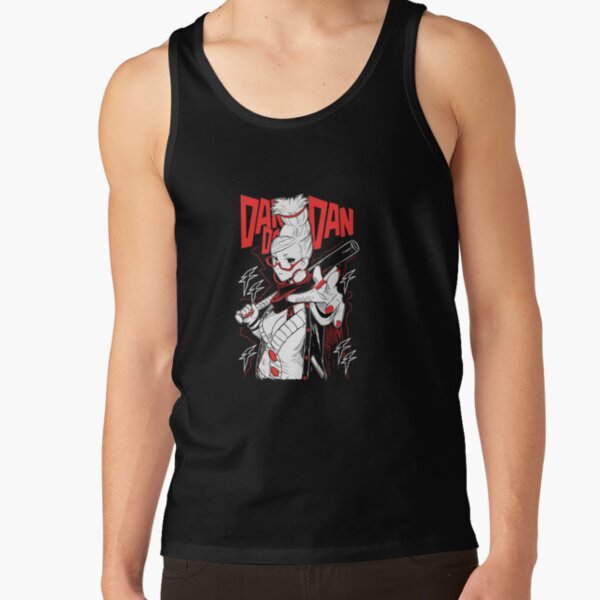 Ddn V2 01 Black White Tank Top