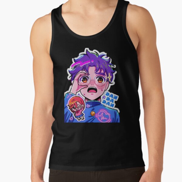 Okarun And Momo Cora Tank Top - Image 2