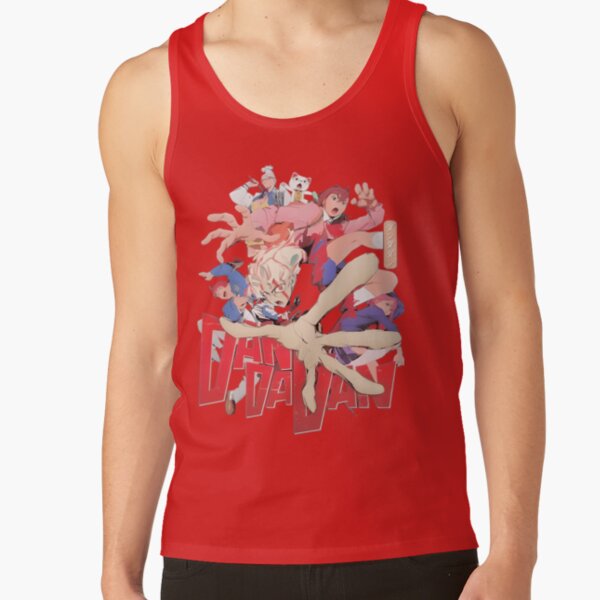 Retro Cat Cute Anime Funny 90s Vintage Character Tank Top - Image 4
