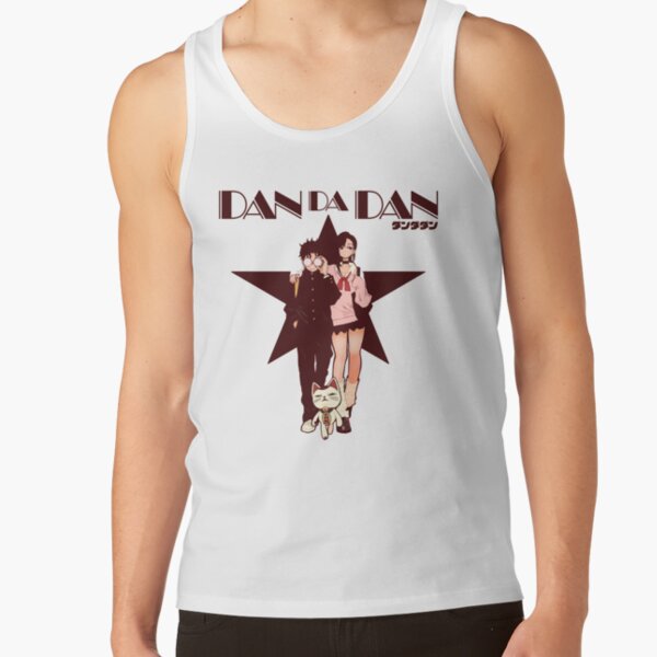 Dan Da Dan Ken Takakura And Momo Tank Top