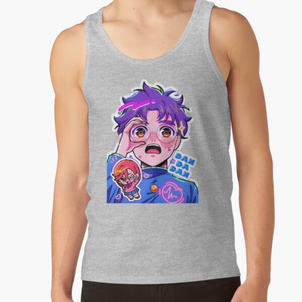 Okarun And Momo Cora Tank Top - Image 3