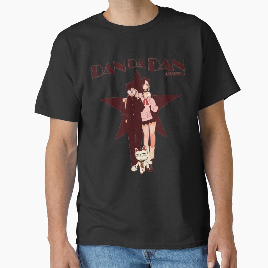 Dan Da Dan Ken Takakura And Momo T-shirt - Image 2