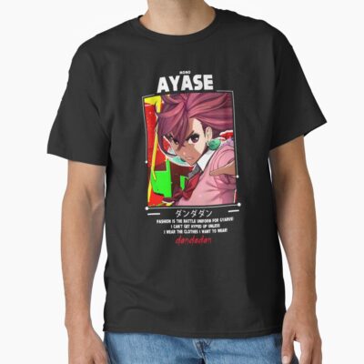 Momo Ayase Dandadan Colorful T-shirt