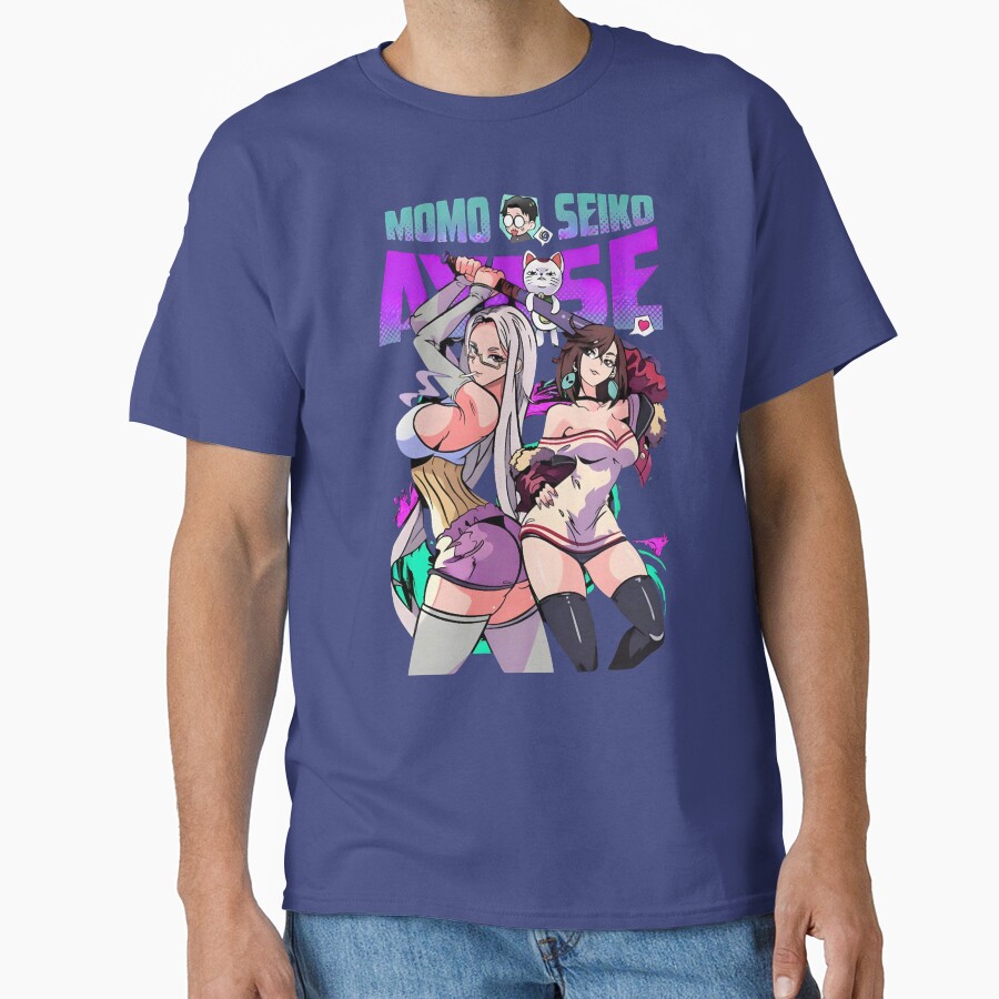 Momo And Seiko Ayase Classic T-shirt - Image 4