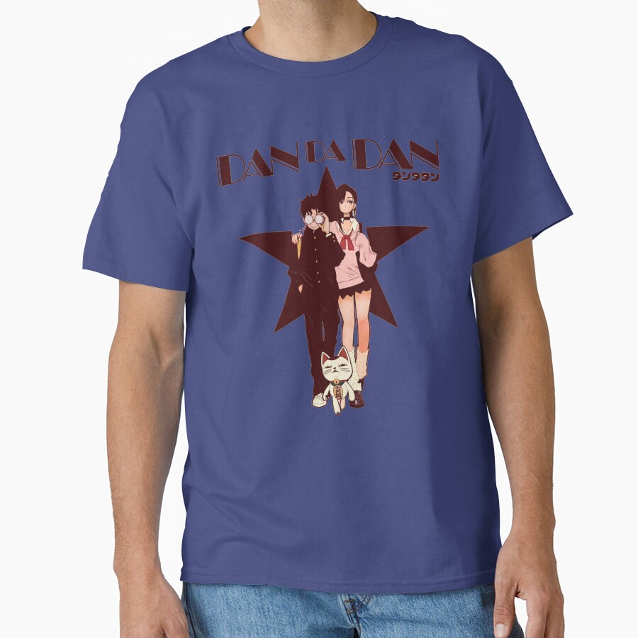 Dan Da Dan Ken Takakura And Momo T-shirt - Image 4