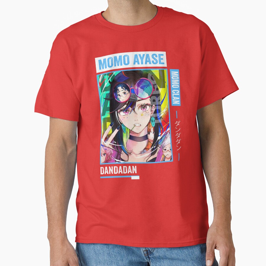 Momo Ayase Dandadan Classic T-shirt - Image 5
