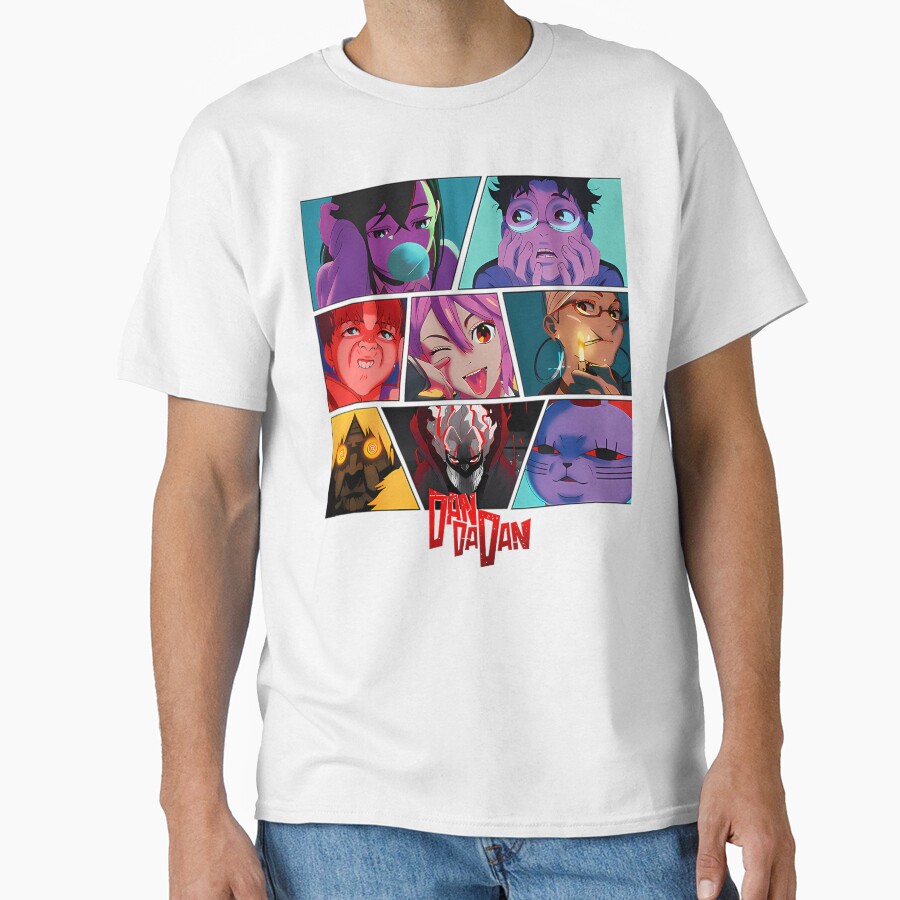 Cool Shonens Mangas Anime Dandadans For Kids For Boys Gift For Anime Fan T-shirt