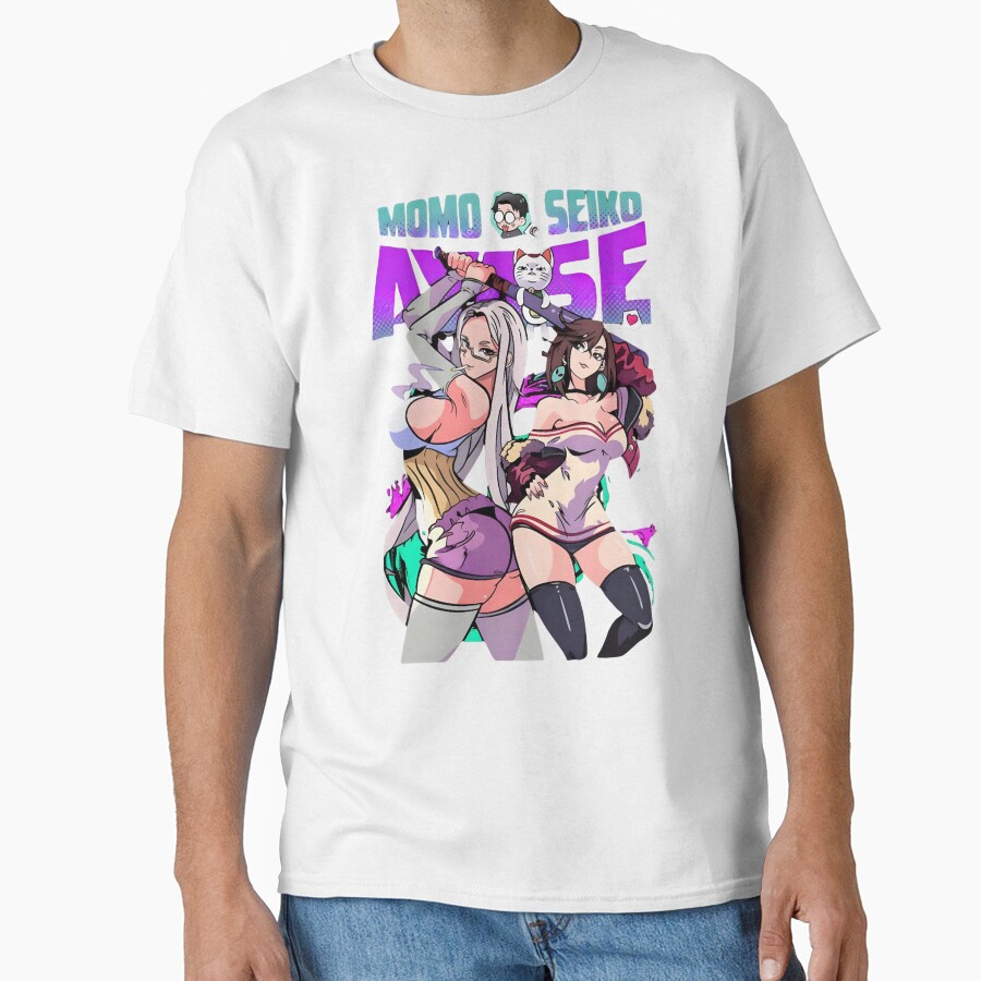 Momo And Seiko Ayase Classic T-shirt - Image 2