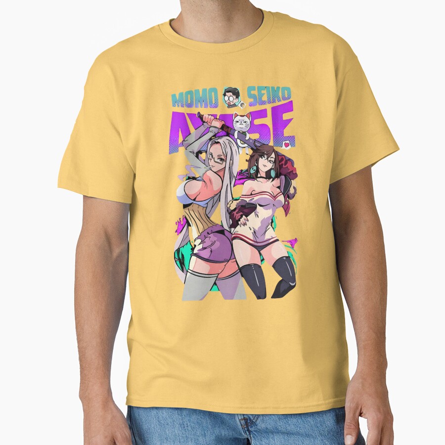 Momo And Seiko Ayase Classic T-shirt - Image 6