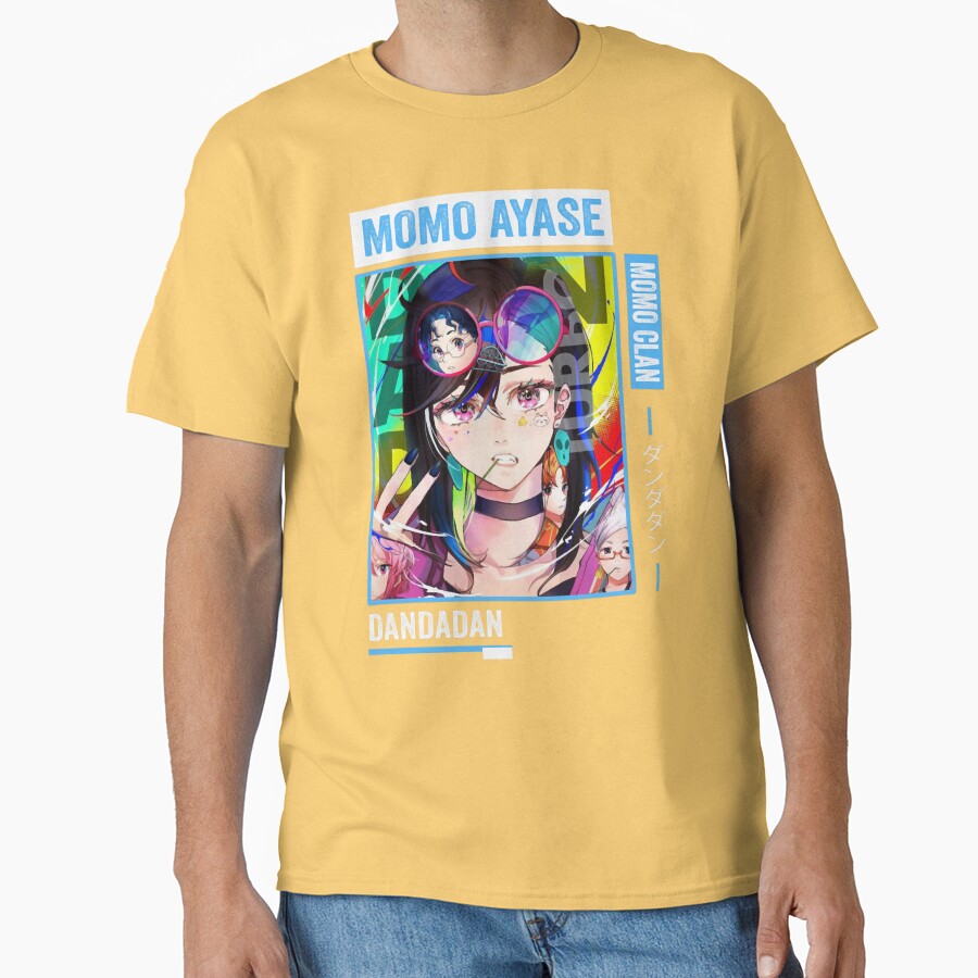 Momo Ayase Dandadan Classic T-shirt - Image 6