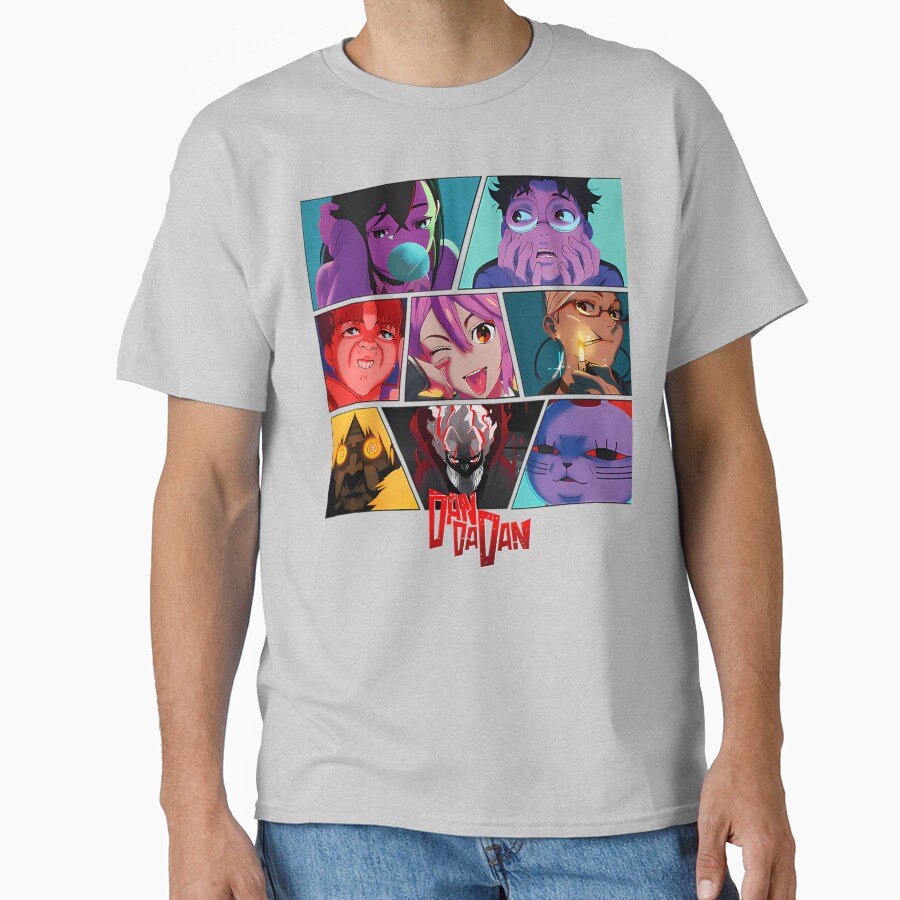 Cool Shonens Mangas Anime Dandadans For Kids For Boys Gift For Anime Fan T-shirt - Image 3