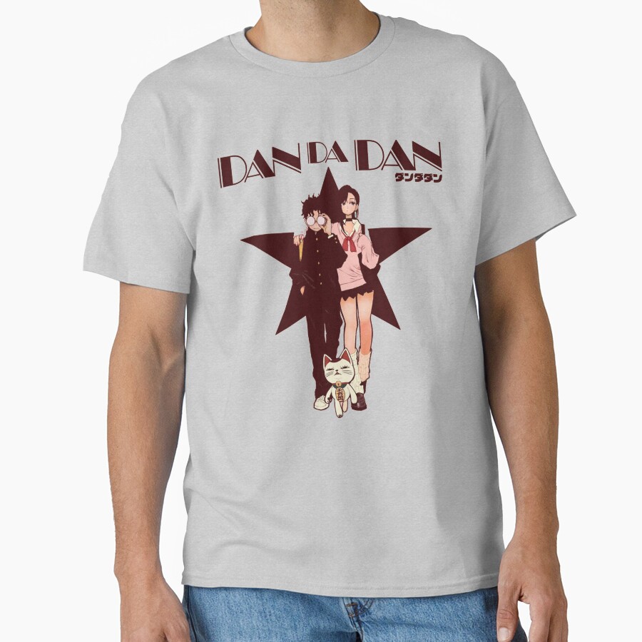 Dan Da Dan Ken Takakura And Momo T-shirt - Image 3