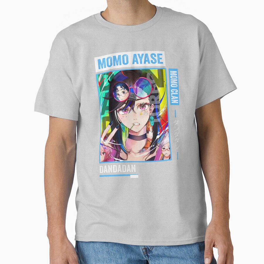 Momo Ayase Dandadan Classic T-shirt - Image 3