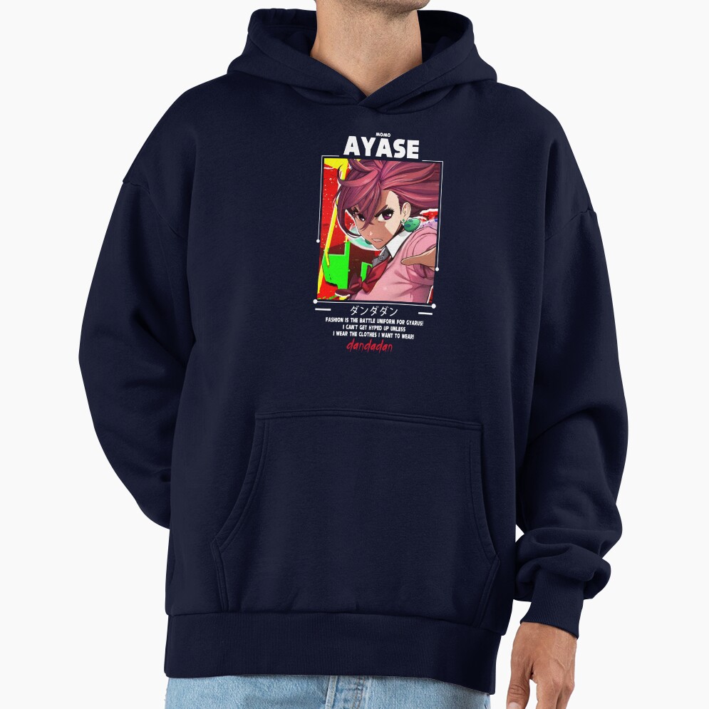 Momo Ayase Dandadan Colorful Hoodie - Image 5