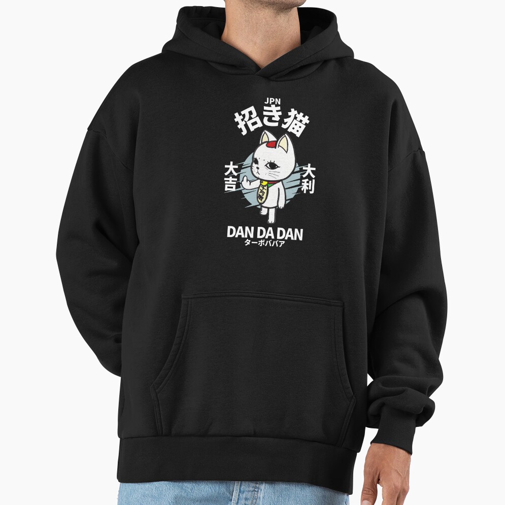Dandadan Lucky Cat Hoodie