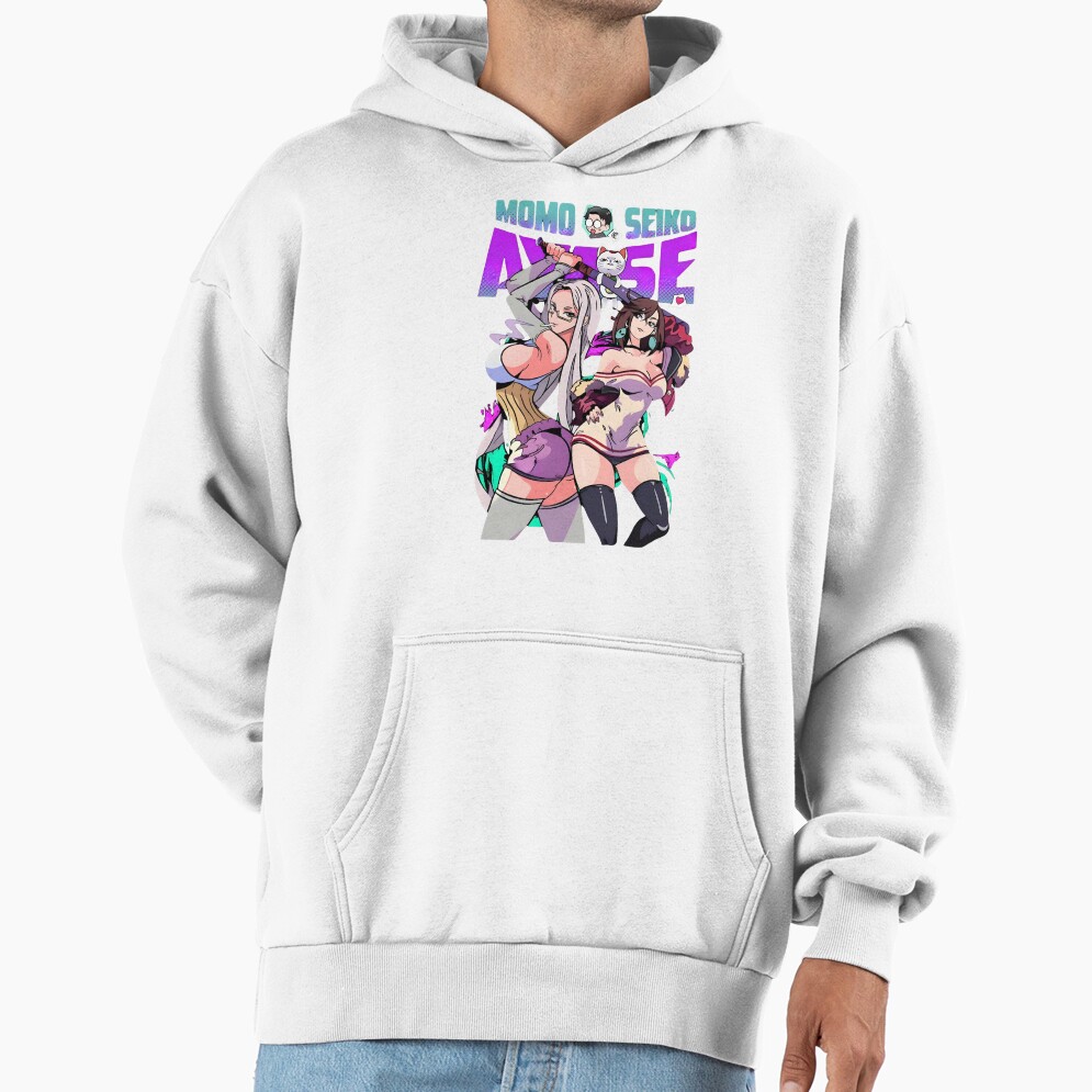 Momo And Seiko Ayase Classic Hoodie - Image 2