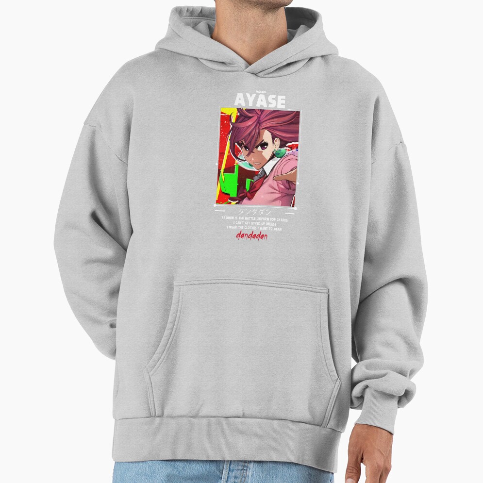 Momo Ayase Dandadan Colorful Hoodie - Image 4