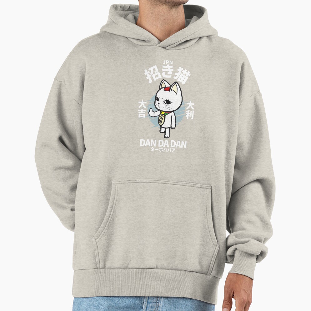 Dandadan Lucky Cat Hoodie - Image 3