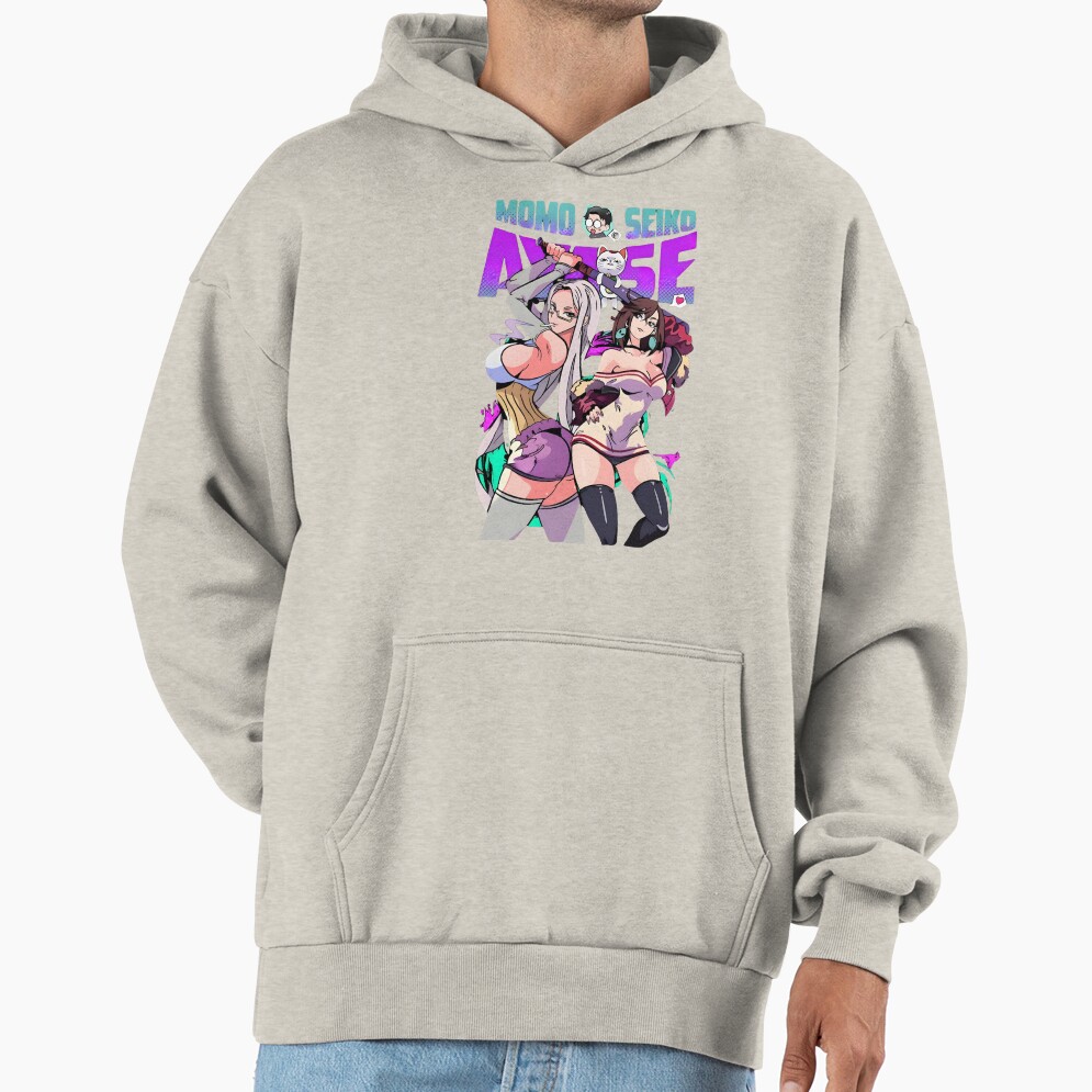 Momo And Seiko Ayase Classic Hoodie - Image 3