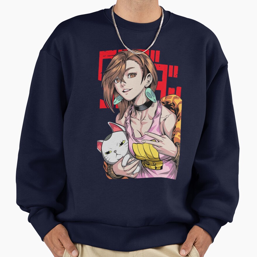Momo Ayase Classic Say Hi Sweatshirt - Image 5
