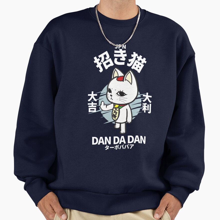 Dandadan Lucky Cat Sweatshirt - Image 5