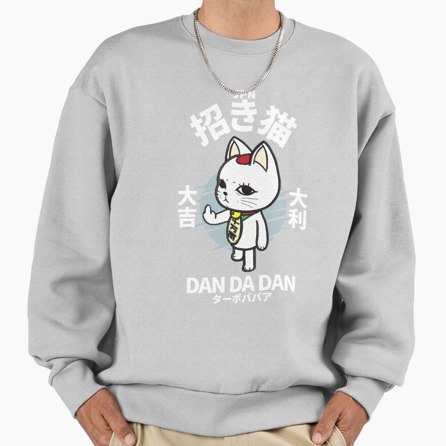 Dandadan Lucky Cat Sweatshirt - Image 4
