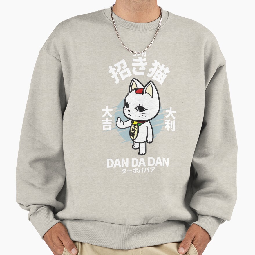 Dandadan Lucky Cat Sweatshirt - Image 3