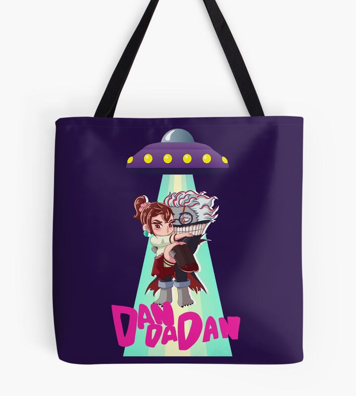 Momo And Okarun Tote Bag