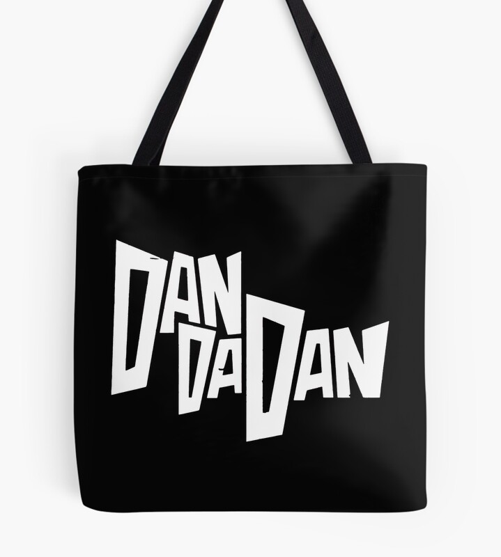 Dandadan High Definition Fonts Tote Bag