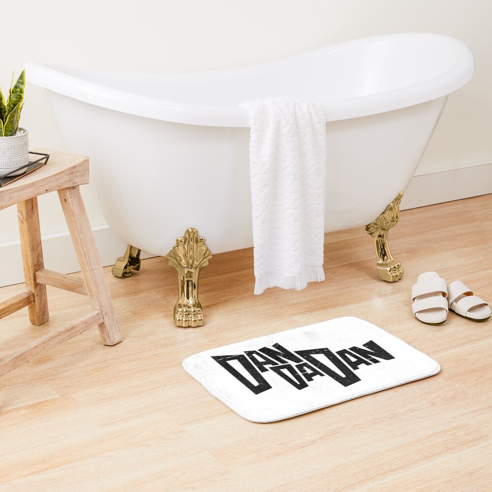 Fiery Warrior Inspired By Dan Da Dan Bath Mat - Image 2
