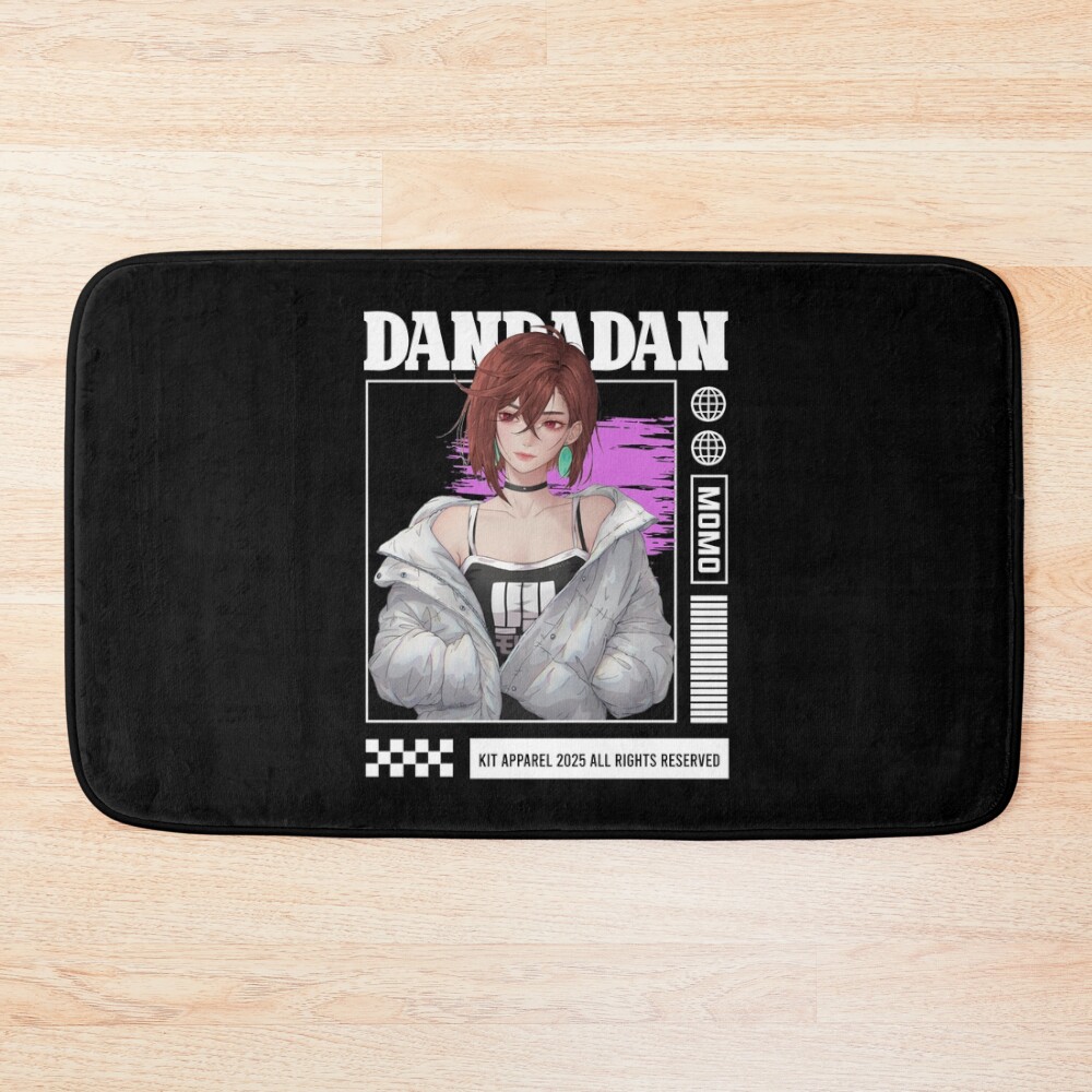 Momo Ayase Dandadan Sexy Bath Mat
