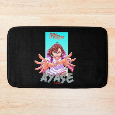 Momo Ayase Dandadan Angry Bath Mat