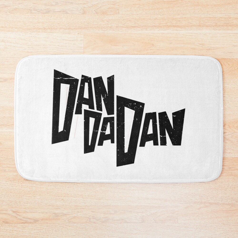 Fiery Warrior Inspired By Dan Da Dan Bath Mat