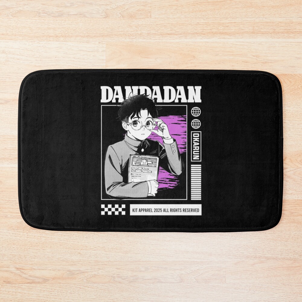 Okarun Dandadan Bath Mat
