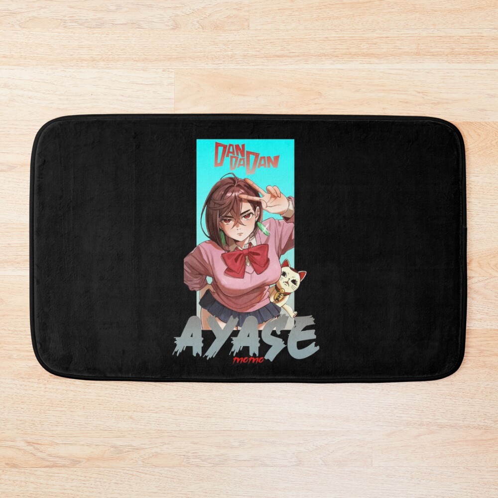 Momo Ayase Dandadan Bath Mat