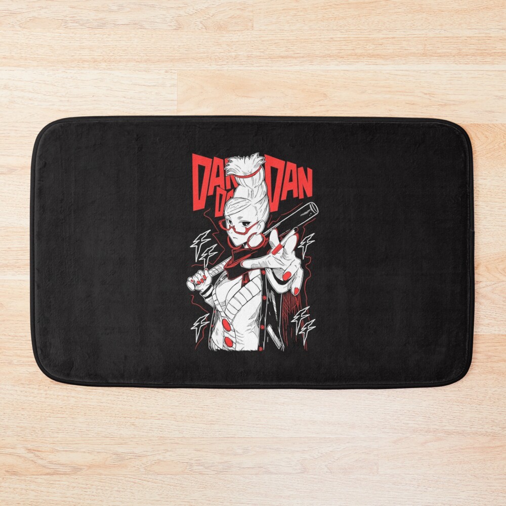 Ddn V2 01 Black White Bath Mat