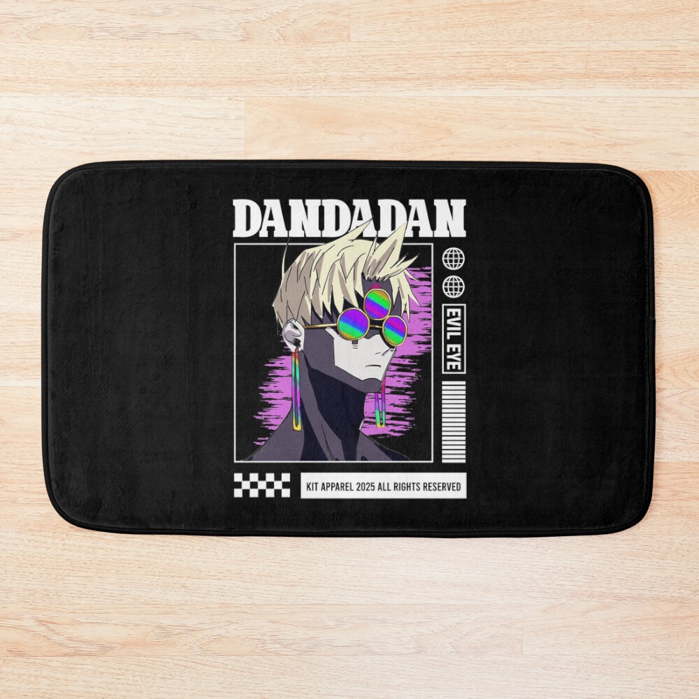 Evil Eye Dandadan Bath Mat