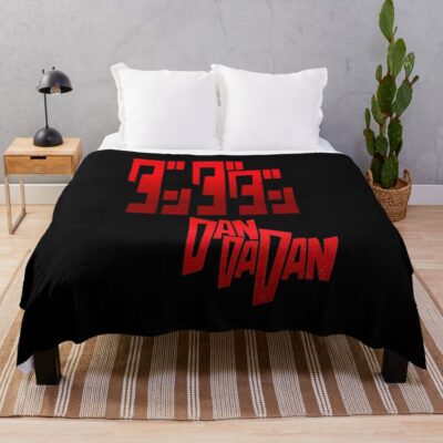 Dandadan Logo Throw Blanket