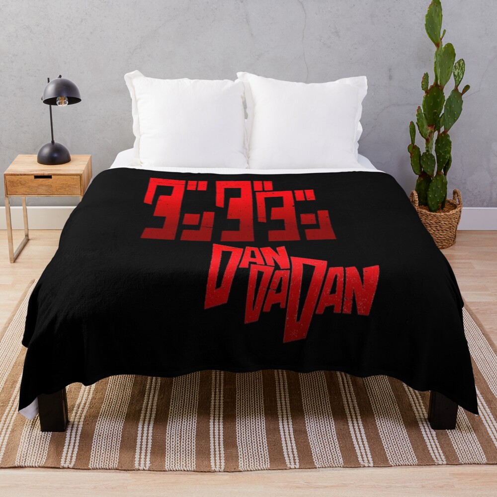 Dandadan Logo Throw Blanket