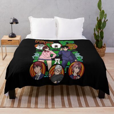 Dandadan Team Throw Blanket