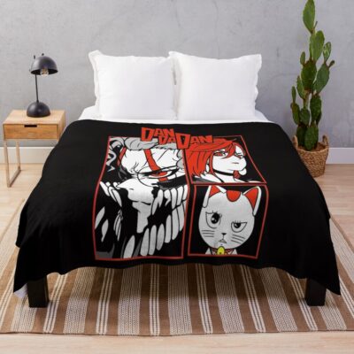 The Psychic And The Believer Throw Blanket