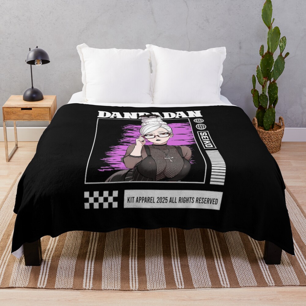Seiko Ayase Dandadan Throw Blanket
