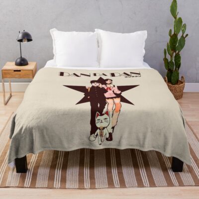 Gift Anime Neko Throw Blanket