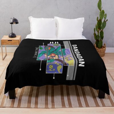 Jiji Dandadan Throw Blanket