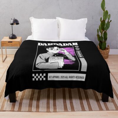 Okarun Dandadan Throw Blanket